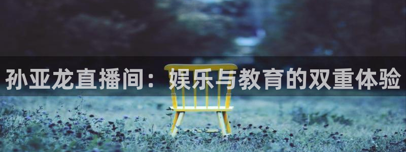 nba总决赛玩球直播：孙亚龙直播间：娱乐与教育的双重体验