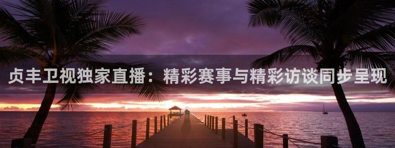 玩球直播jrs直播：贞丰卫视独家直播：精彩赛事与精彩访谈同步呈现